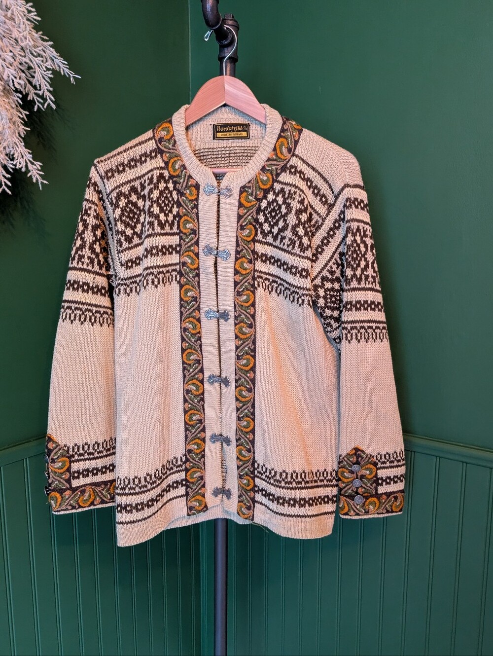 Nordstrikk Vintage Wool Cardigan M